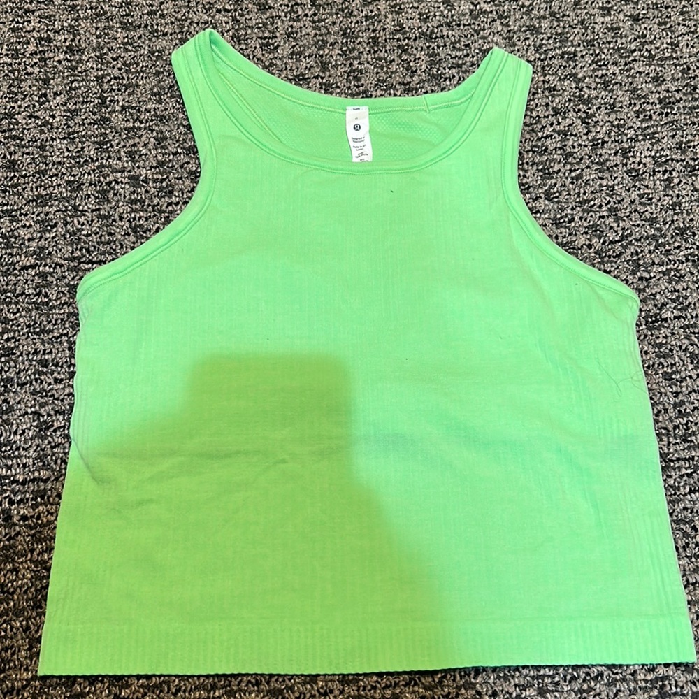 lululemon ebb street cropped tank